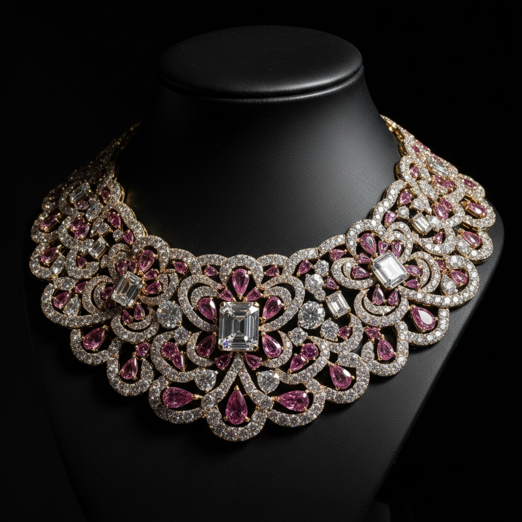 Diamond Collar Necklace