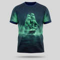 Ghost Ship Phantom Clipper Aop T-Shirt