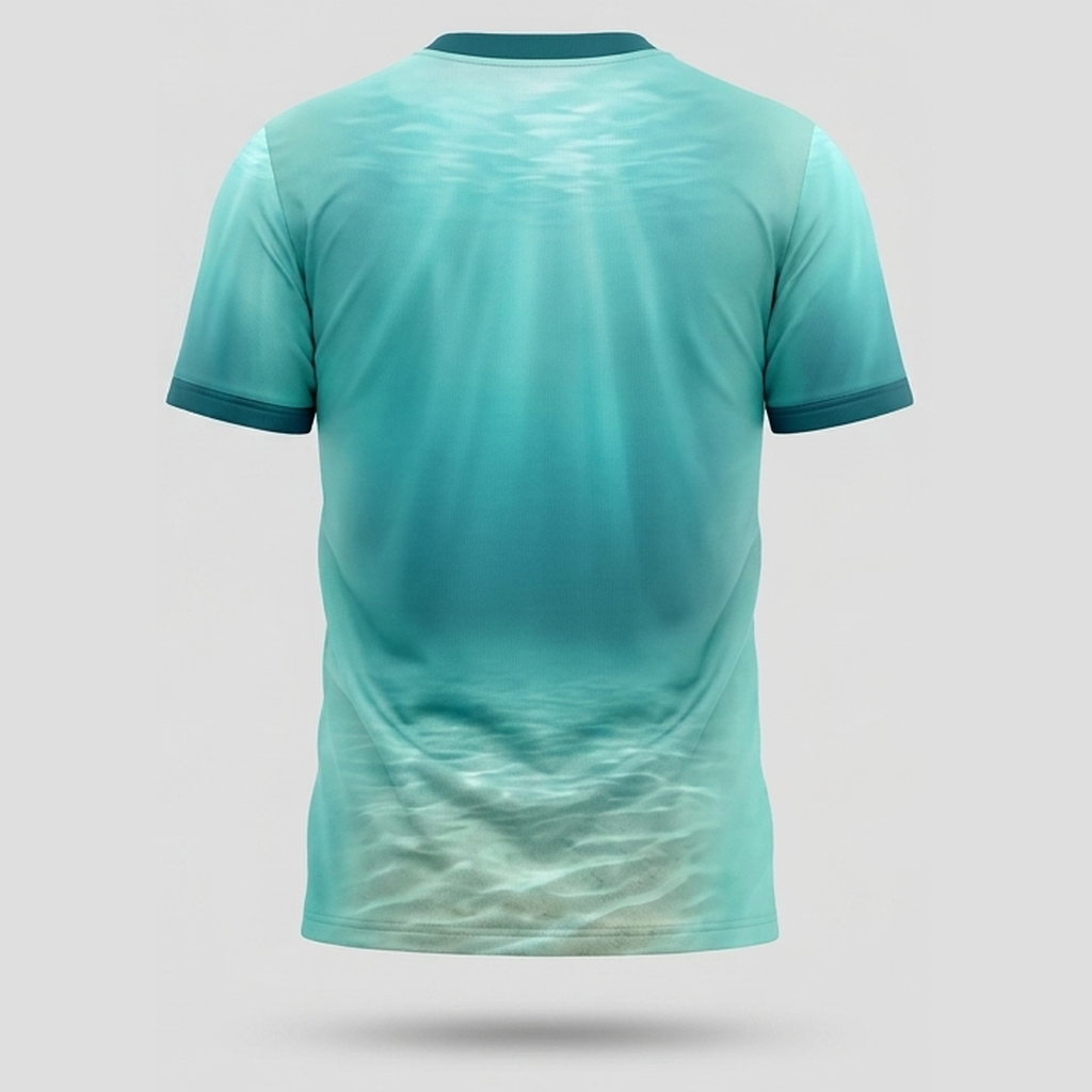 Sunken Atlantis Ruins Ocean Temple Aop T-Shirt