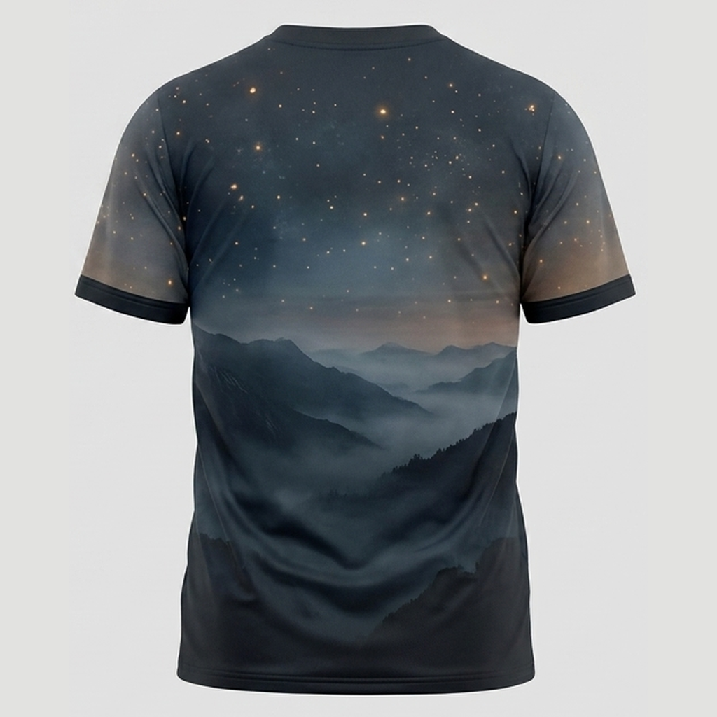 Lone Wolf Dark Eclipse Aop T-Shirt
