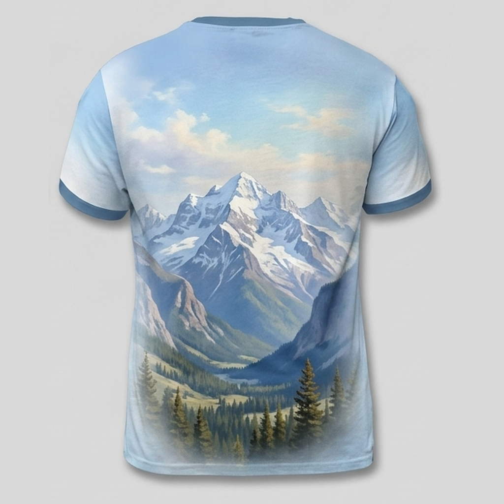 Soaring Hawk Mountain Flight Aop T-Shirt