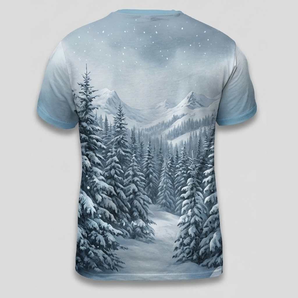 Snowy Owl Winter Blizzard Aop T-Shirt