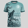 Lonely Lynx Snowy Tundra Aop T-Shirt