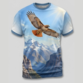Soaring Hawk Mountain Flight Aop T-Shirt